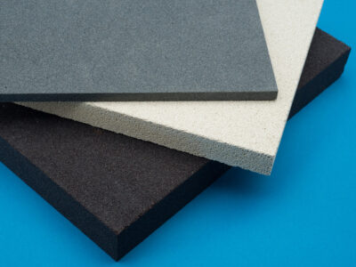 Porous Ceramic Tiles for Fluidising powders and granular materials
