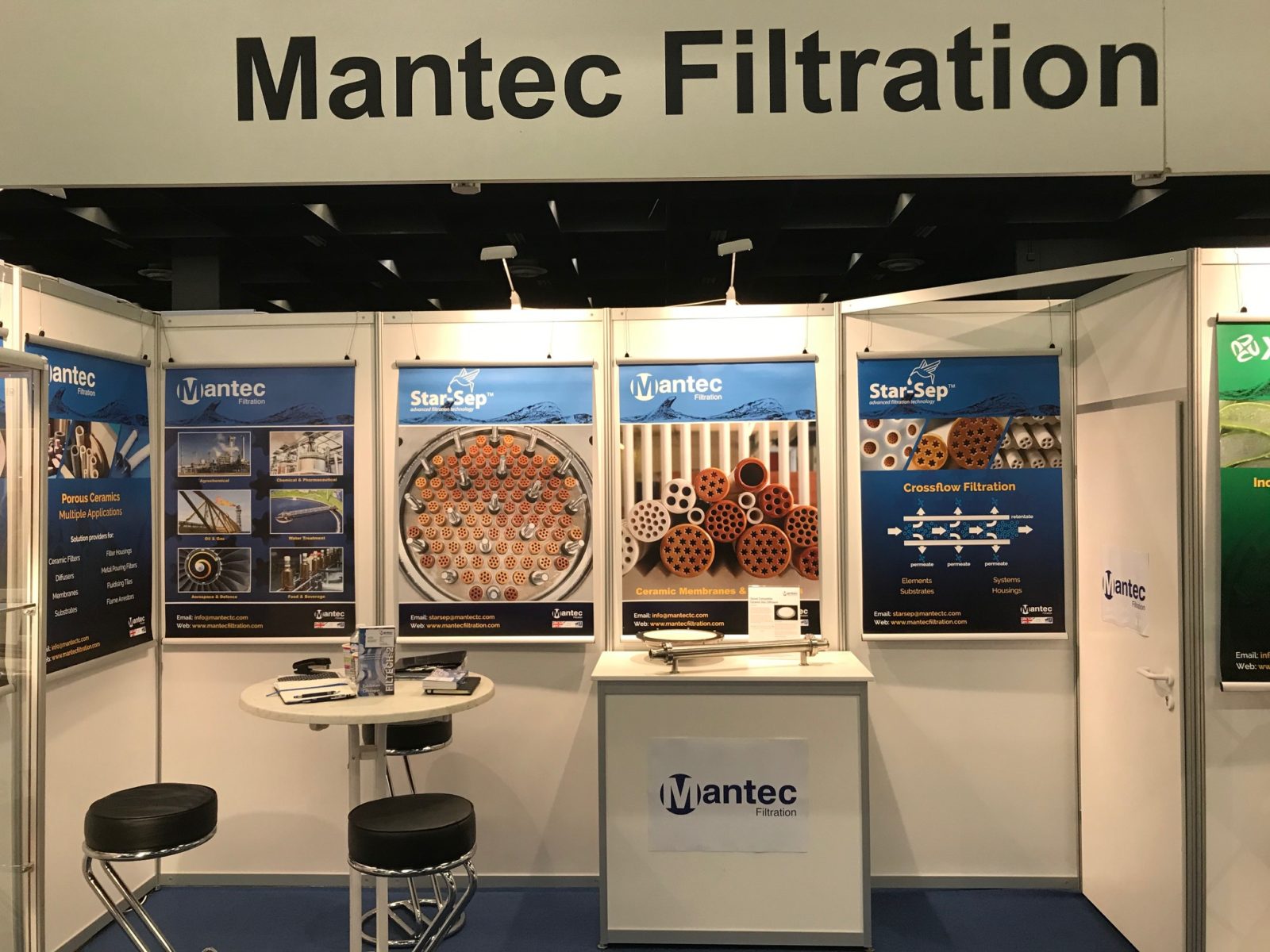 Mantec Filtration at Filtech 2019